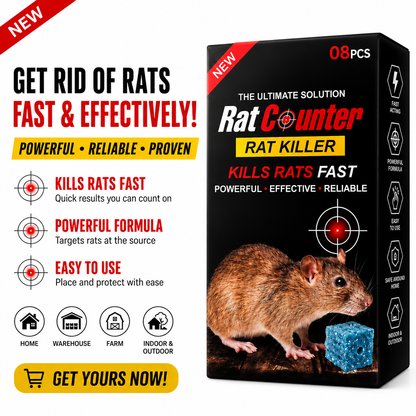 Rat Counter Rat Killer Cubes